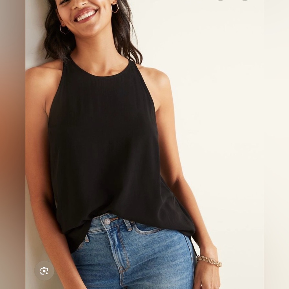 Old Navy Sleeveless High-Neck Top